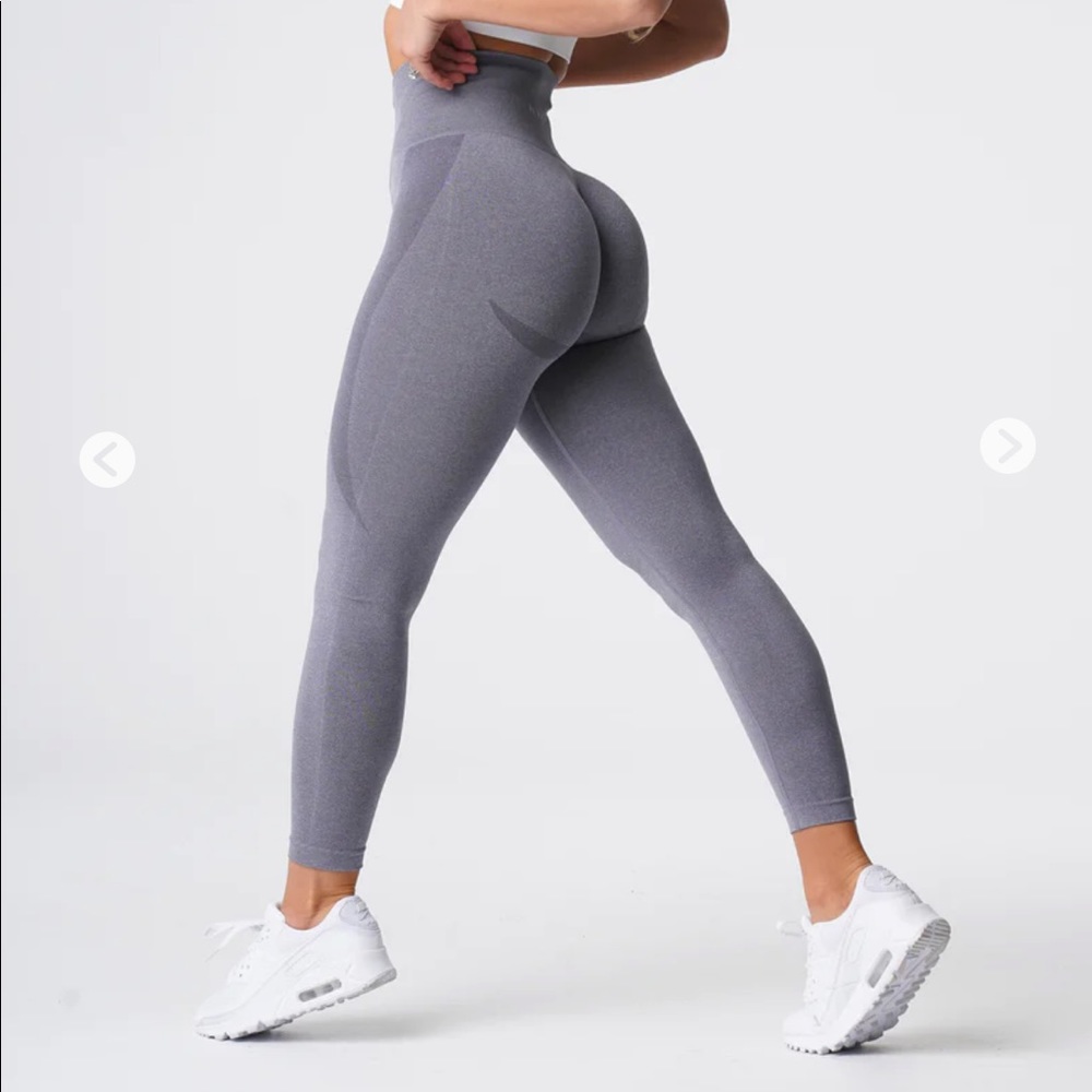 NVGTN grey contour leggings size small
